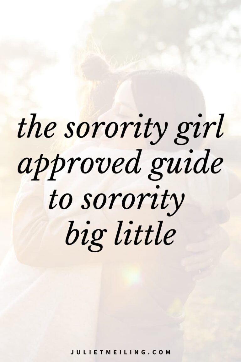 How Do Bigs And Littles Work In Sororities College Girl Smarts