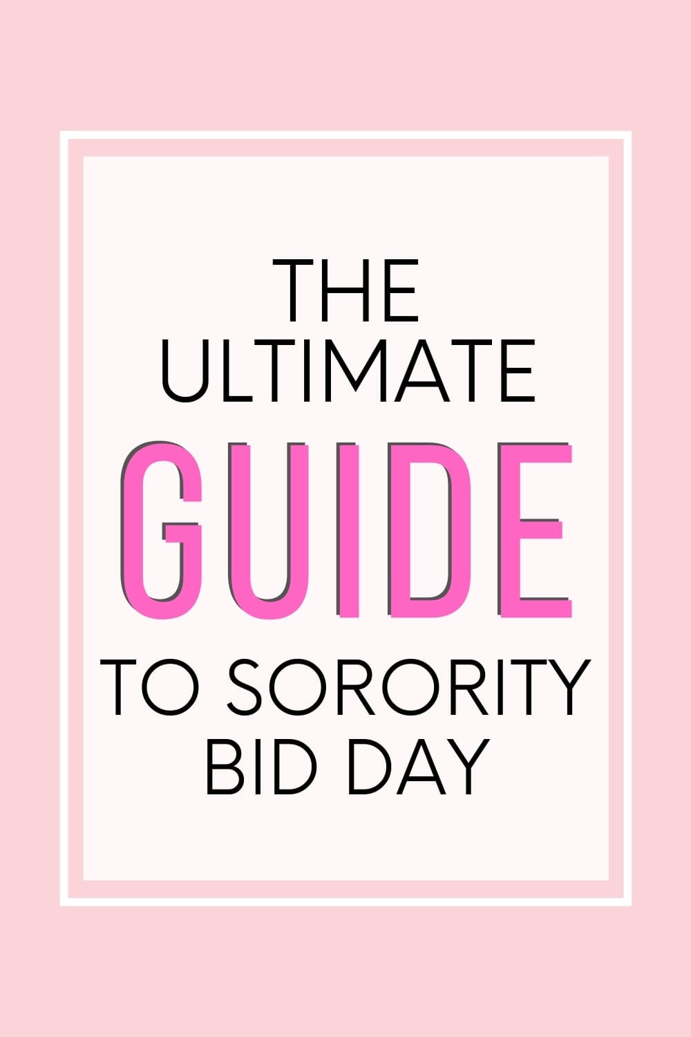 Sorority Recruitment 101 A Guide To Bids and Bid Day College Girl Smarts